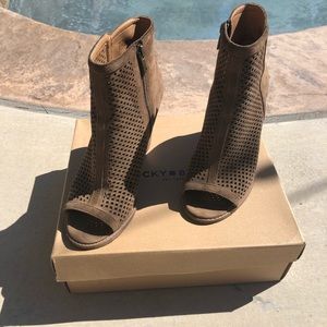 Lucky Brand Suede Booties